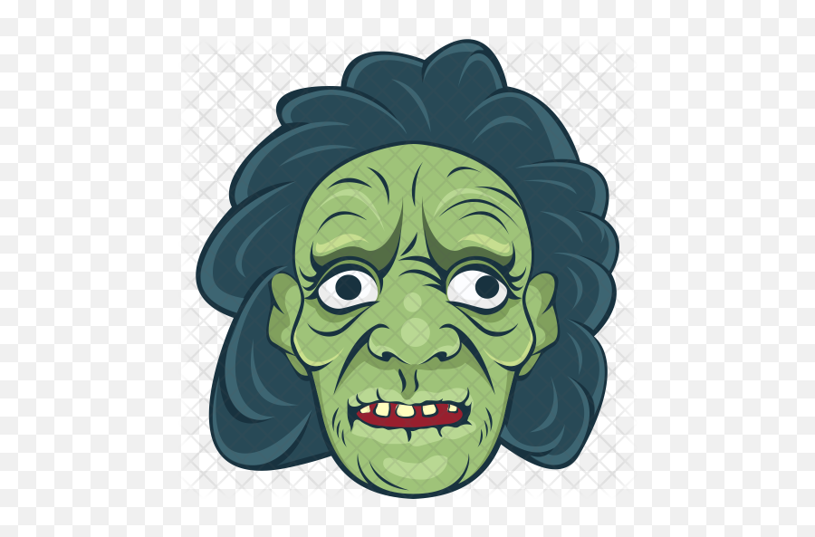 Scary Face Icon - Supernatural Creature Emoji,Horrifying Face Emoji
