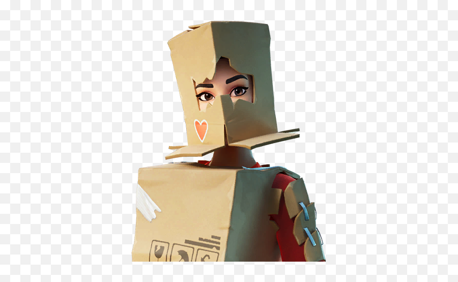 Fortnite Crafted Cardboard Wrap - Esportinfo Boxy Fortnite Emoji,Cardboard Emojis