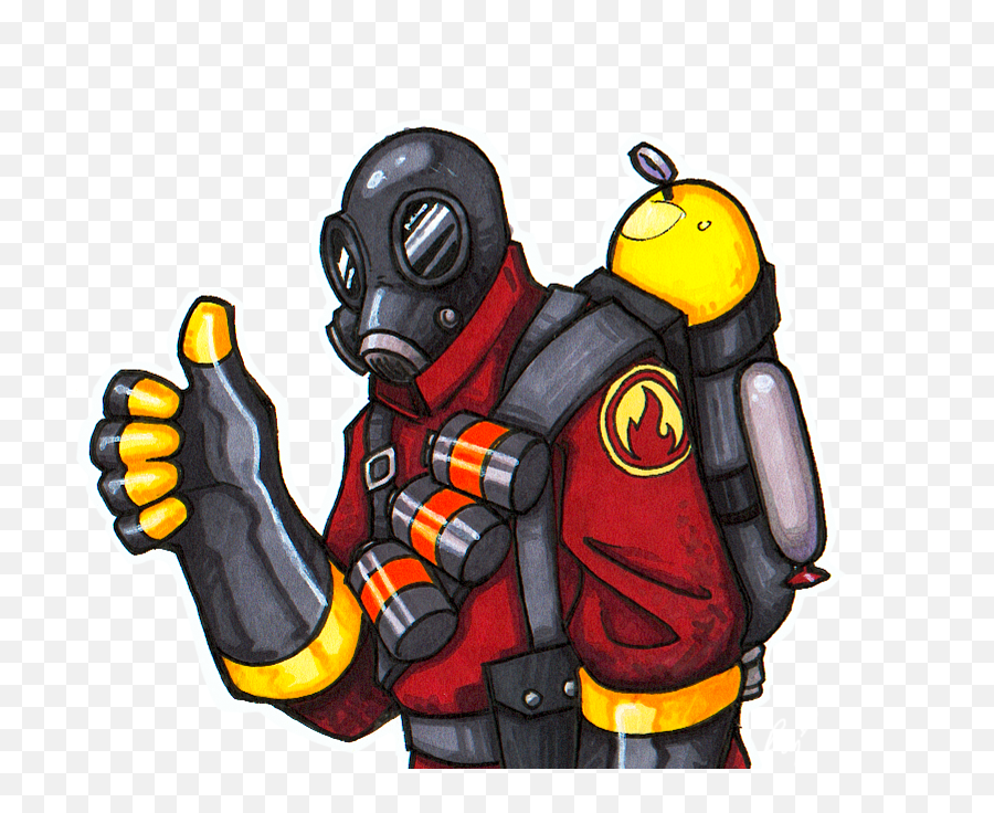 Pyro Needs Some Privacy - Pyro Approves Emoji,Tf2 Pyro Emotions