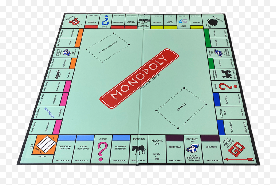 Custom Game Board Printing - Afrikaans Monopoly Board South Africa Emoji,Emoticon Stadards Board