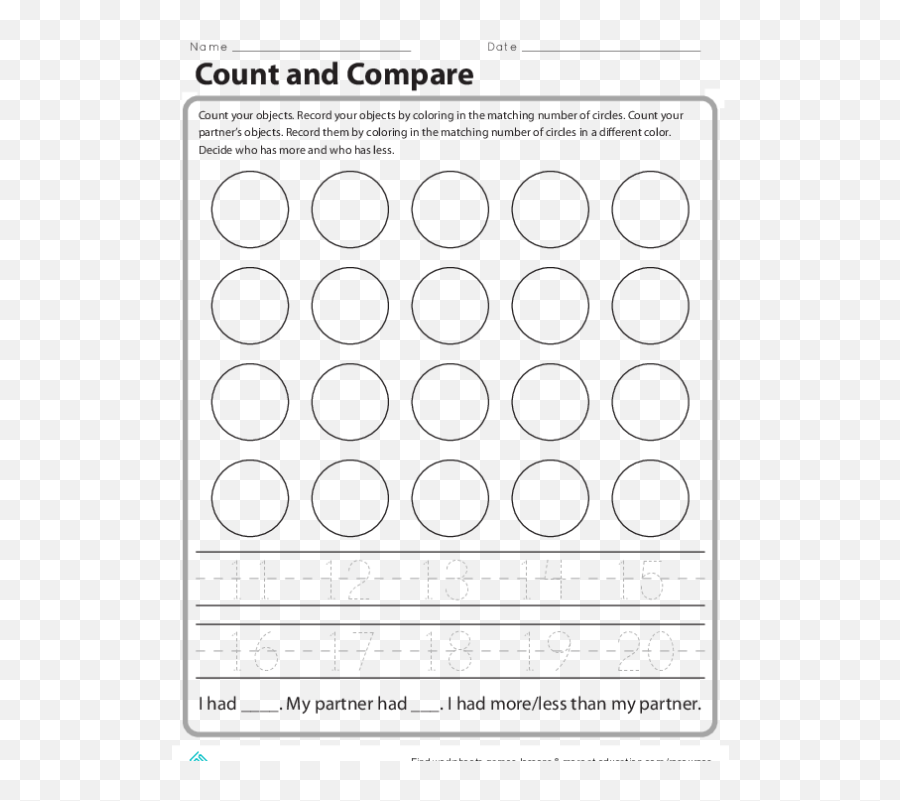 Preschool Math Lesson Plans Page 5 Educationcom - Dot Emoji,Emotion Of Collor
