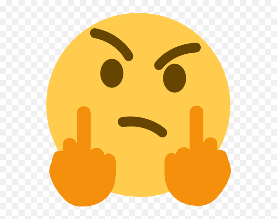 Drawing Protogen Fandom - Transparent Mid Finger Emoji,Emojis Labeled