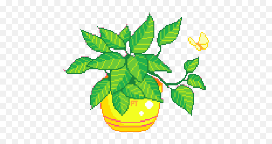 Best Pixel World Gifs Gfycat - Transparent Pixel Plant Gif Emoji,Porter Robinson Emoticon