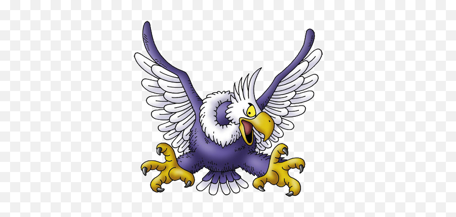 Hades Condor - Bird Monster Dragon Quest Emoji,Emoji Healer Transparent