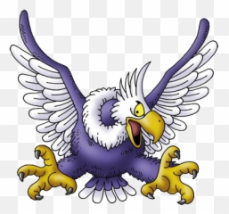 Hades Condor - Bird Monster Dragon Quest Emoji,Emoji Healer Transparent