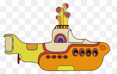 Beatles Yellow Submarine Png Free - Beatles Yellow Submarine Clipart Emoji,Submarine Emoji