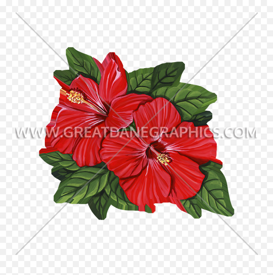 Hibiscus Flower - Hawaiian Hibiscus Emoji,Hawaiian Flower Emoticon