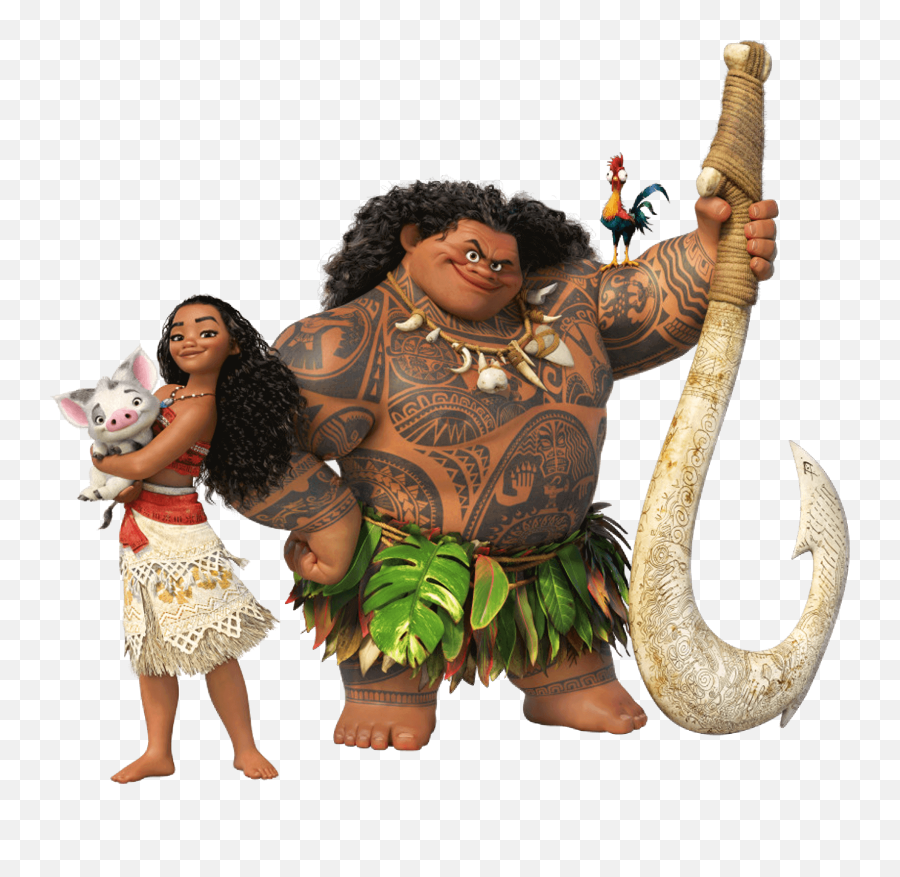 Moana Maui Cartoon Sticker Emoji,Moana Emojis Copy And Paste