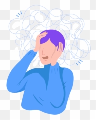 Panic Disorder - Worry Emoji,What Does Emoticon With Three Squiqqly Blue Wave Lines Mean
