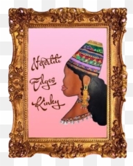Nefertiti Edges Kinky Emoji,Grace Jones Emotion Face