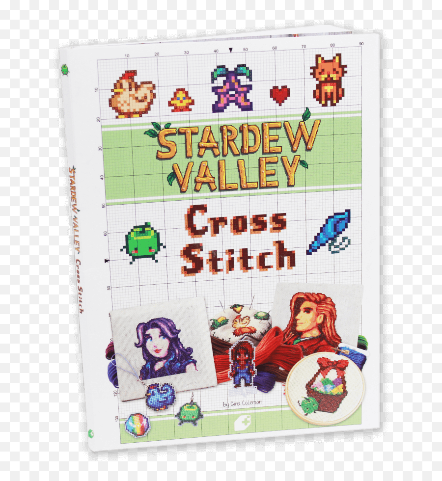 Kari Fry Shop - Stardew Valley Cross Stitch Guide Stardew Valley Cross Stitch Flowers Emoji,Stardew Valley Character Portrait Emotion