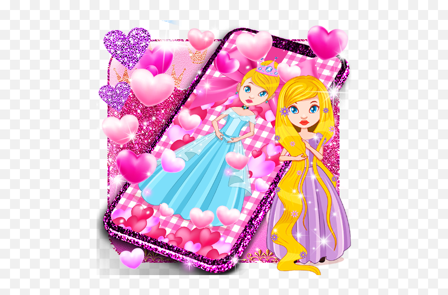 Updated Doll Princess Live Wallpaper Android App - For Women Emoji,Peincess Emoji Android