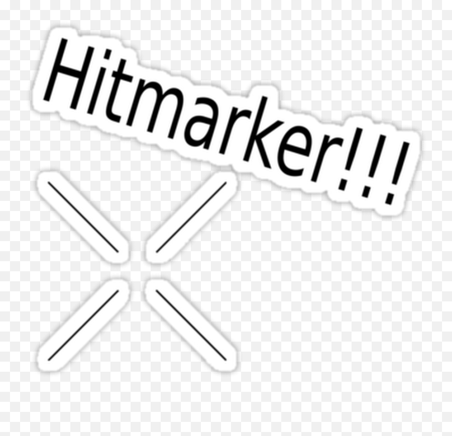 Cod Hitmarker Png Emoji,Snipars Text Emoticons