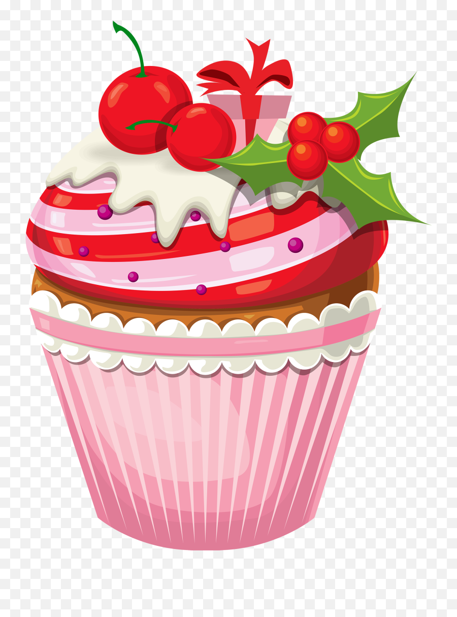 Frames Label Red Png - Pesquisa Google Cupcake Christmas Cake Clipart Emoji,Emoji Birthday Cupcakes