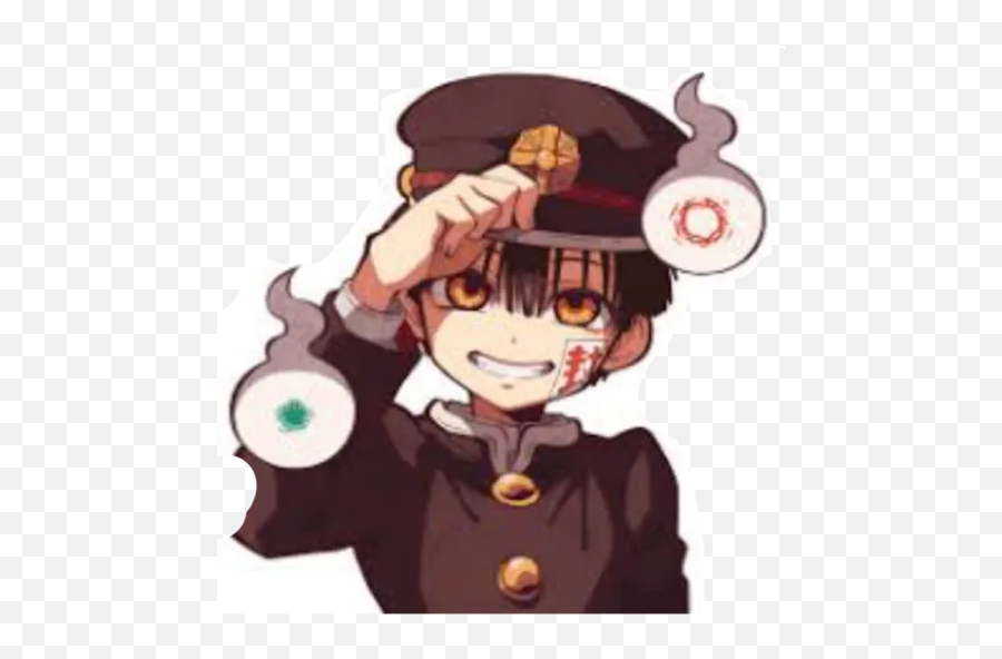 Toilet Bound Hanakokun By Karen - Sticker Maker For Whatsapp Emoji,Hat Kid Emojis