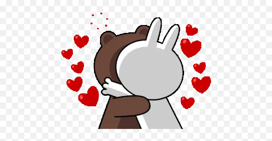 Hug Love Stickers Gif 4476 Likes 28 Talking About This - Puffles Do Club Penguin Emoji,Hugging Emoji Iphone