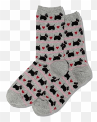 Womens Scottie Dogs And Hearts Socks U2013 Hotsox Emoji,Leopard Print Emoji