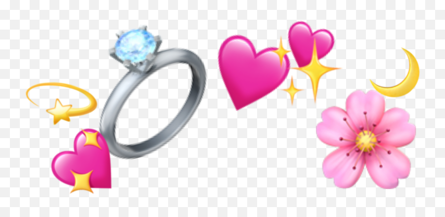 Crown Sticker - Girly Emoji,Emoji 2 Wedding