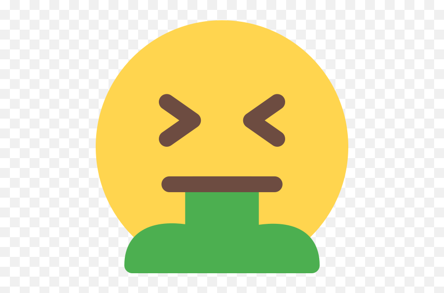 Puke - Icon Emoji,Throwing Up Emoticons