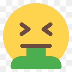 Puke - Icon Emoji,Throwing Up Emoticons