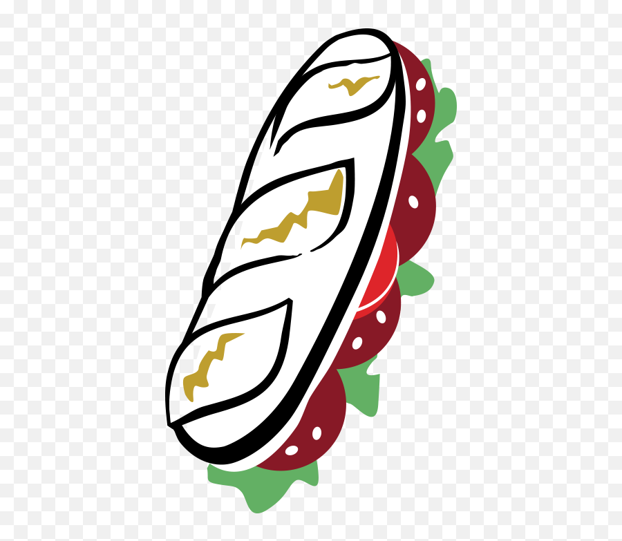 Salami Baguette - Illustration Emoji,Baguette Emoji