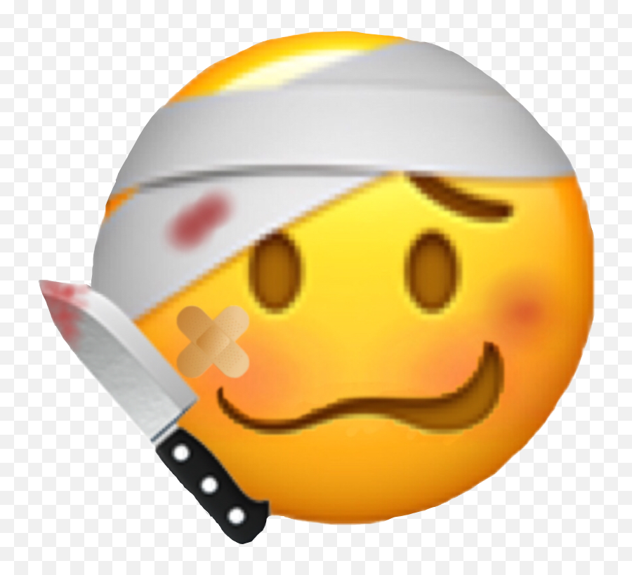 Emoji Gore Sticker By Aesthetic Crystalbat - Emoji With Knife,Hurt Emoji