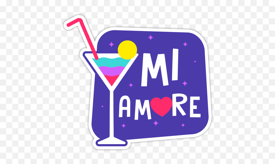Love Notes - Martini Glass Emoji,Cocktail Emoticons