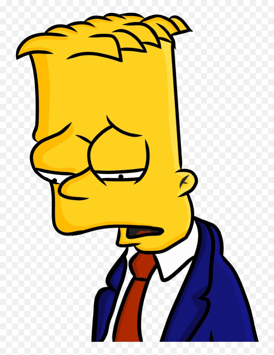 Sad Boy Png Transparent Images Png All - Bart Simpson Sad Png Emoji,Sadboys Emoticon