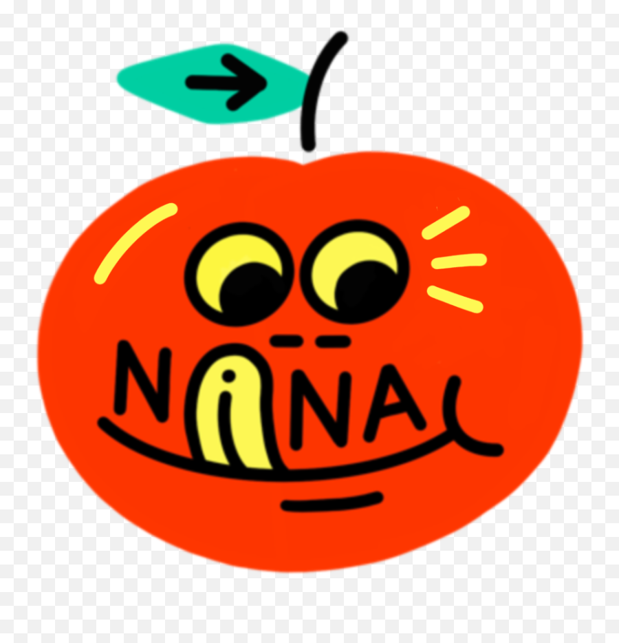 Nina Fernande - Happy Emoji,Apple Logo Emoticon