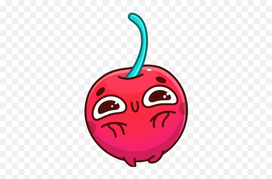 Hot Cherry Whatsapp - Hot Cherry Sticker Emoji,Cherry Emojis
