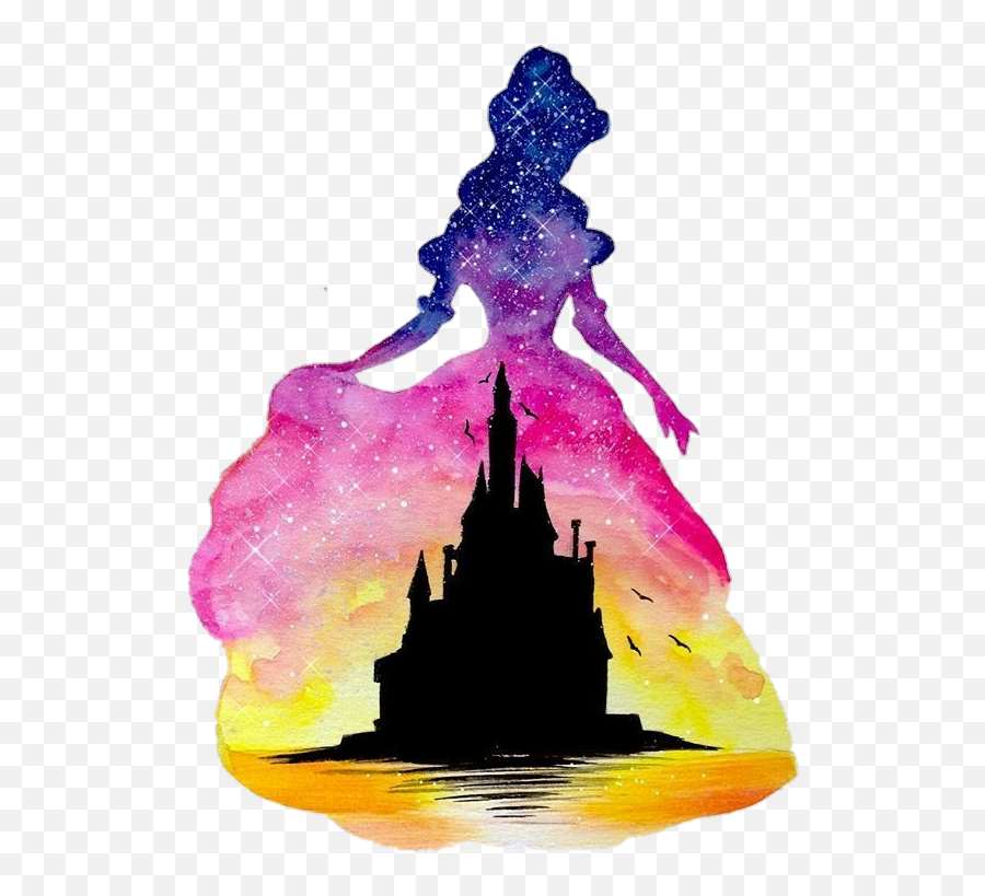 Belle Beautyandthebeast Disney Sticker By Amanda - Disney Princess Disney Painting Ideas Emoji,Disney Emoji Movies