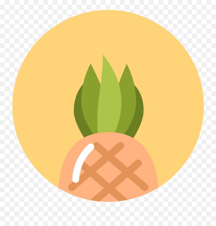 Pineapple Icon Minimal Fruit Iconset Alex T - Fruits Icon Png Transparent Emoji,Pineapple Emoji