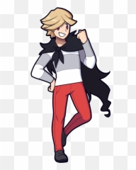 Character Art Update The Grand Finale - Records Reborn Pokemon Rejuvenation Allen Emoji,Backwards Hat Emoji
