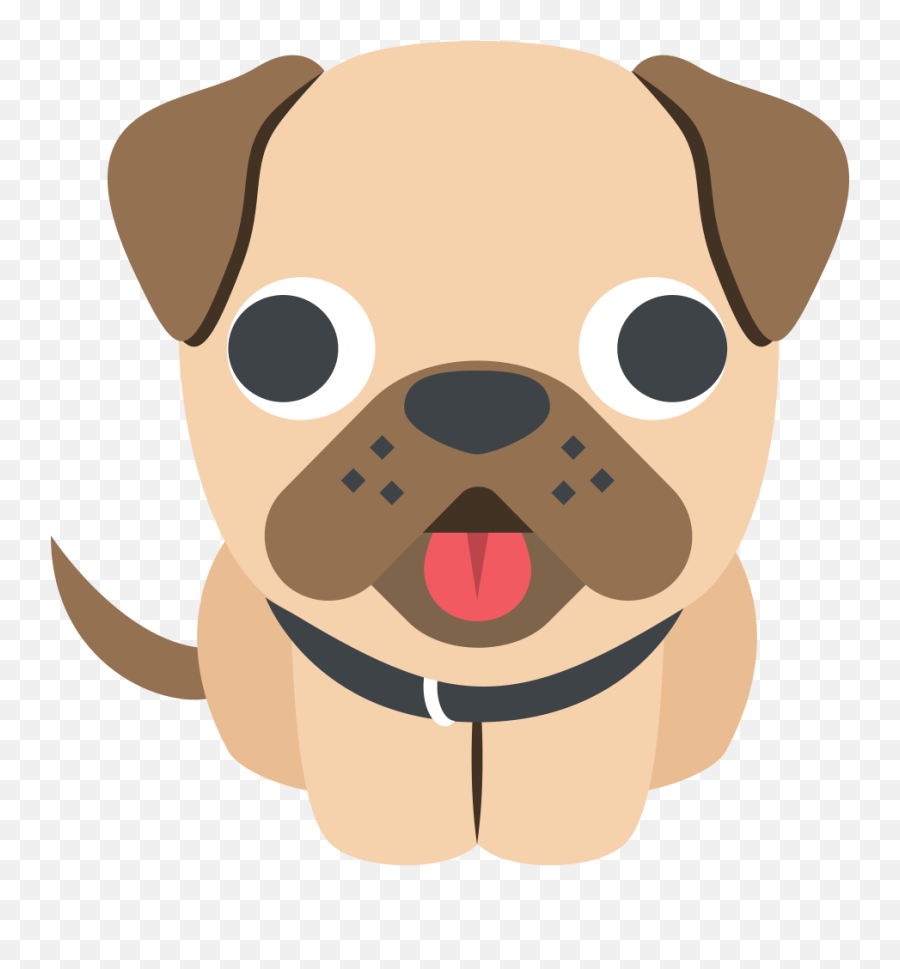 Dog Emoji Clipart - Dog Emoji,Animal Emoji