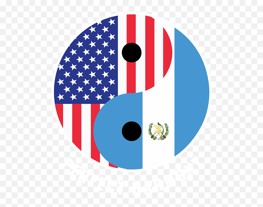 Usa Guatemala Ying Yang Heritage For Proud Guatemalan American Biracial American Roots Culture Descendents Portable Battery Charger - Spartan Helmet Flag Emoji,Ying Yang Emoticon