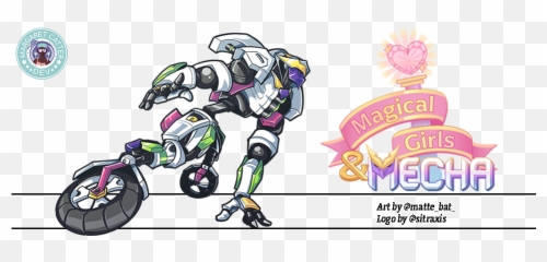 Magical Girls Mecha Emoji,Anime Robot Girl With No Emotions