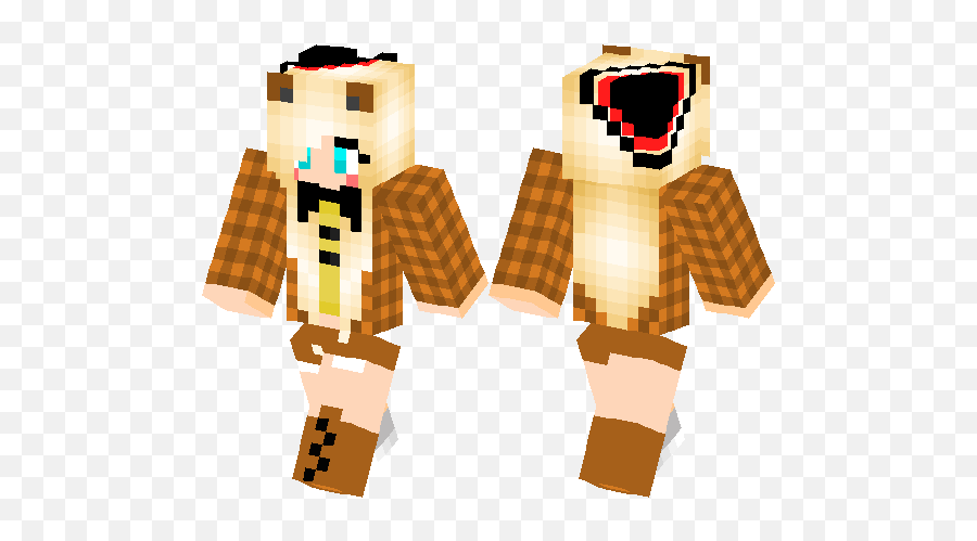 Minecraft Animal Girl Mod - Jepen Gel V Toy Freddy Skins In Minecraft Emoji,Emoticons Minecraft Mpod