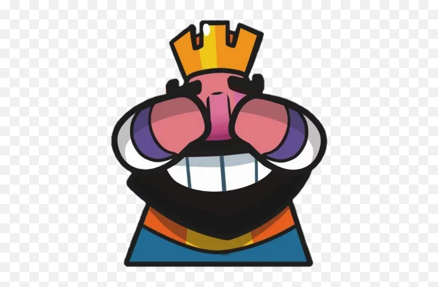 Clash Royale Whatsapp Stickers - Stickers Cloud Clash Royale Png Emoji,Clash Royale What Does The Crown Emoticon Mean