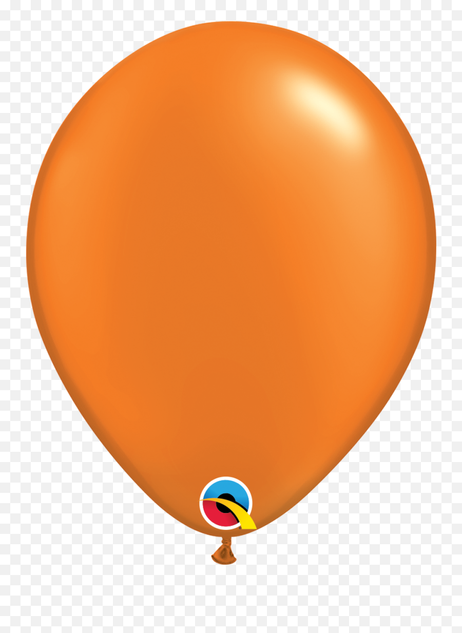 Pearl Mandarin Orange Count - Balão Perolado Laranja Emoji,100 Emoji Pumpkin Stencil