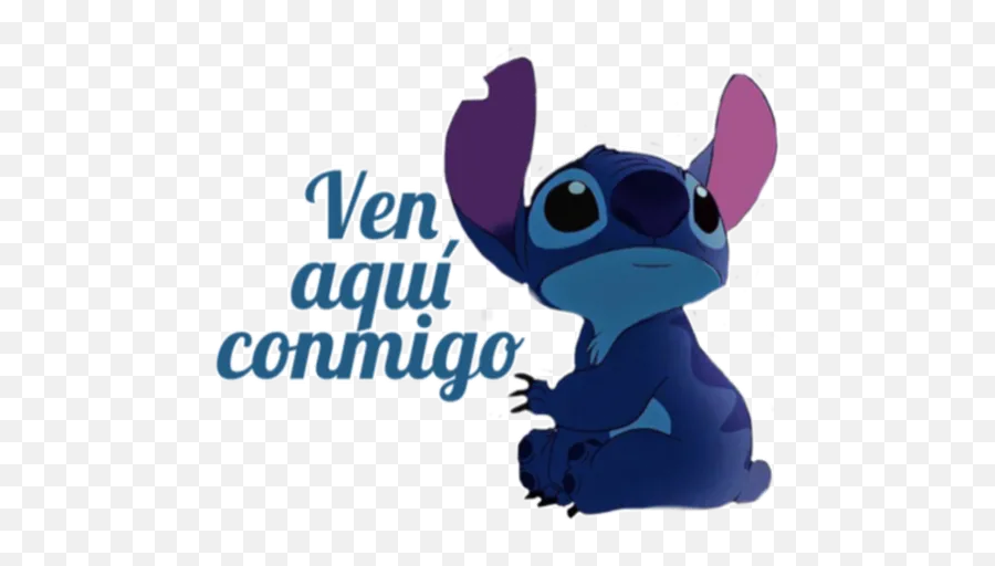 Stitch 7 Stickers For Whatsapp - Fictional Character Emoji,Stitch Emoji