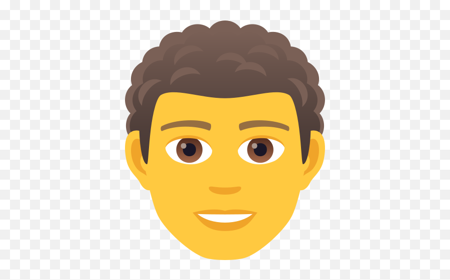 Curly Hair To Copy Paste - Emoji De Hombre Con Barba,Hair Emoji