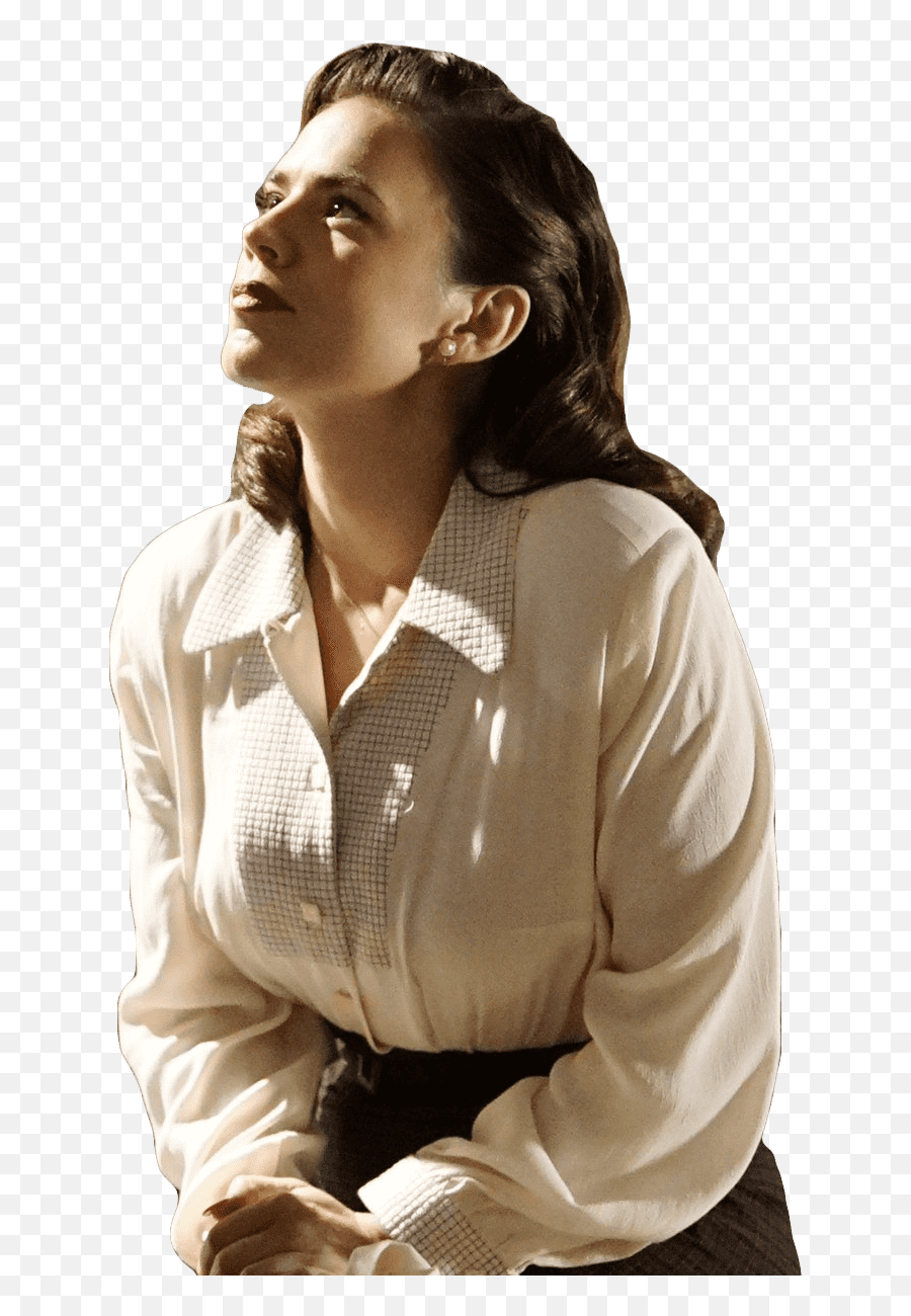 Hayley Peggy Atwell Carter Sticker - Fashion Model Emoji,Peggy Carter Emoji
