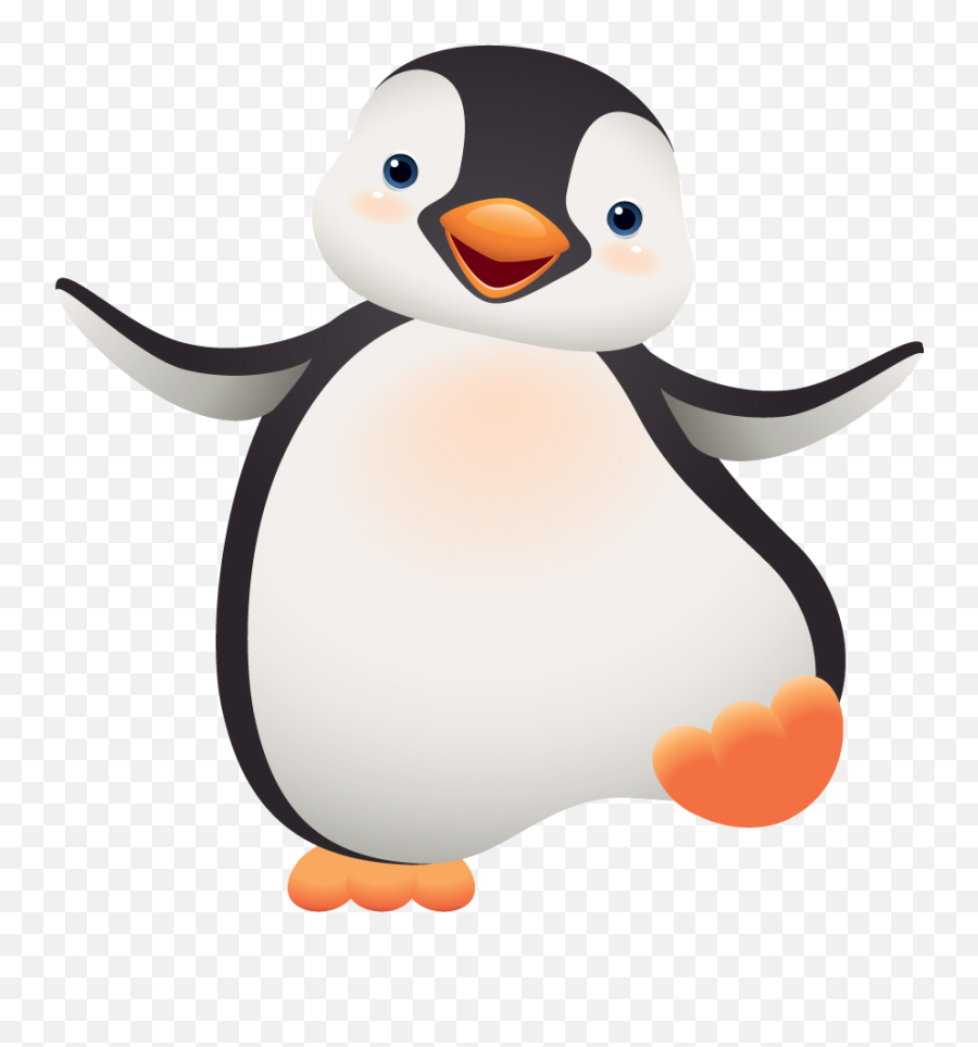 Animals - Cute Penguin Clipart Emoji,Pinguin Emoji