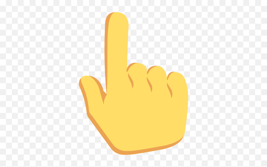 Backhand Index Pointing Up Emoji High Definition Big - Maozinha Apontando Para Cima,Hand Pointing To You Emoji