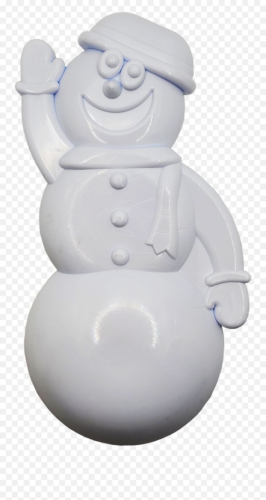 Durable Nylon Snowman Shaped Dog Toy - Happy Emoji,Snowman Emoticons For Facebook