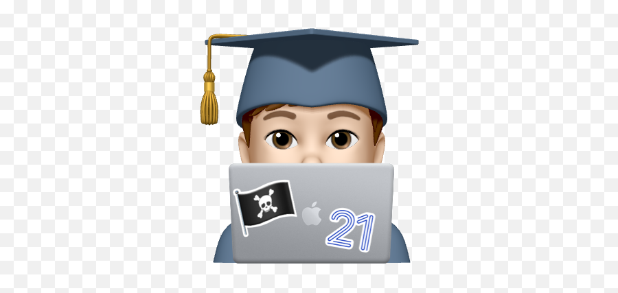 Github Graduation - Yearbook Github Education Wwdc 2021 Memoji Emoji,Hots Small Emojis