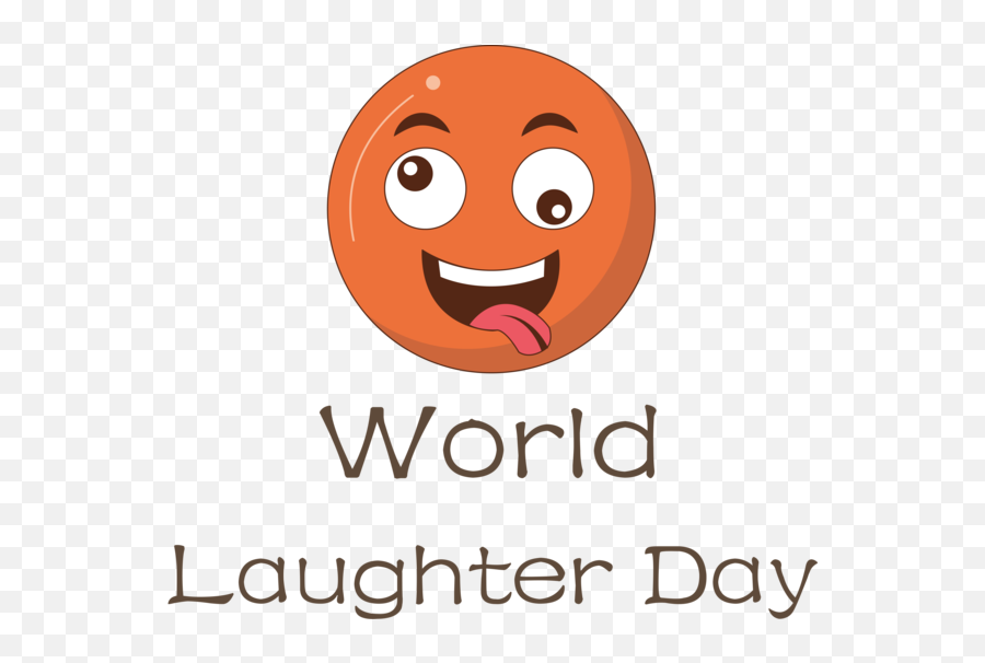 World Laughter Day Smiley Emoticon Logo For Laughter Day For - Redondo Emoji,Emoticon For Laughter