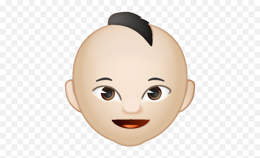 Emoji - Happy,Black Baby Emoji