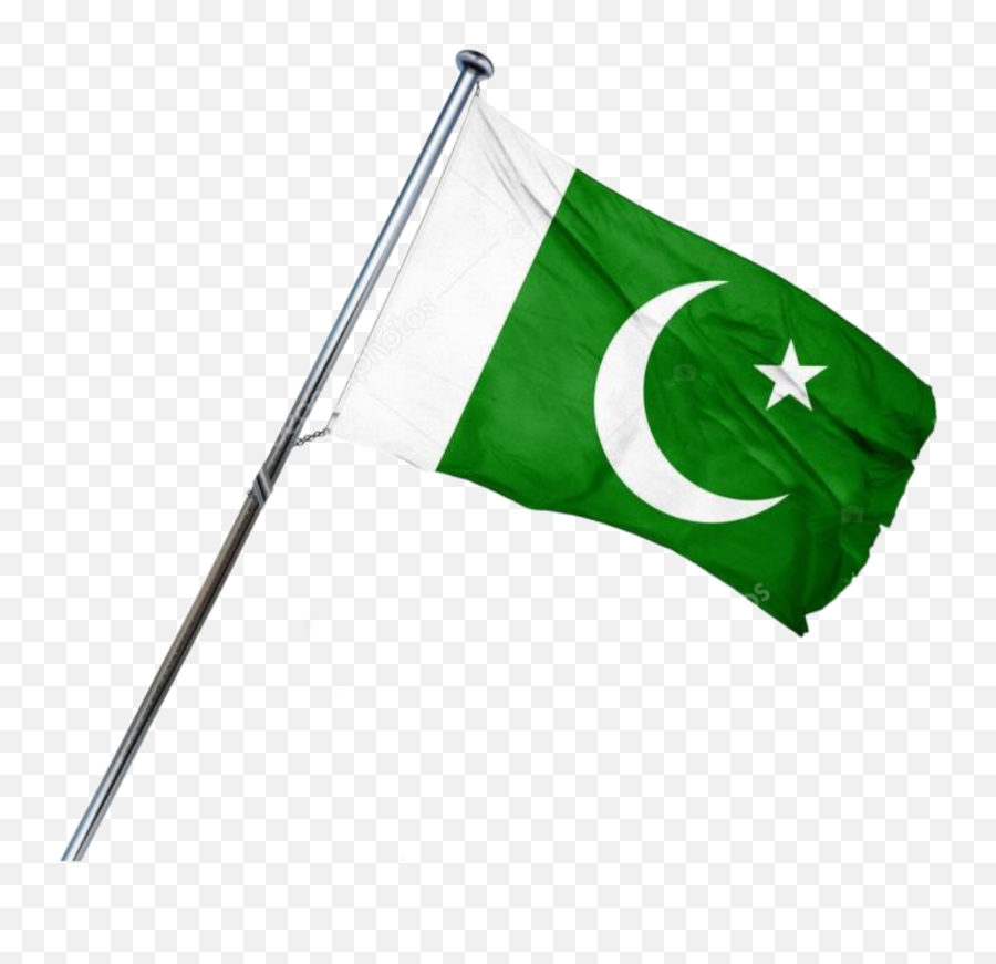 Pakistan Flag Sticker - Flagpole Emoji,Pakistan Flag Emoji
