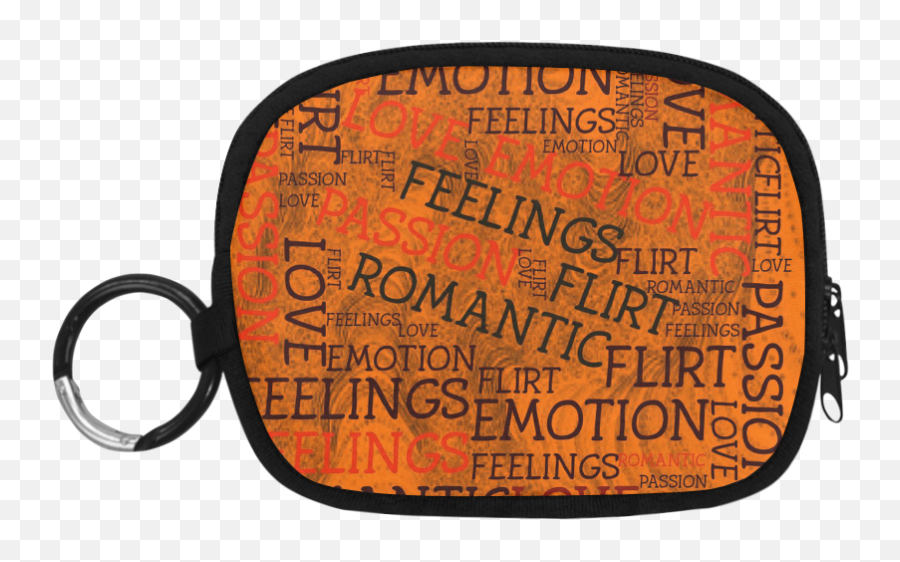 Made Of Wordsgreat Feelings C Coin Purse Model 1605 Id - Drawing Emoji,Emotions Love Words